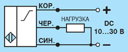 Схема подключения бесконтактного выключателя